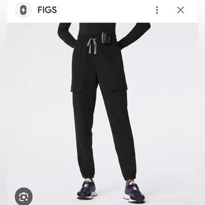 Figs scrub pant- Sierra black jogger - size S- Regular length
